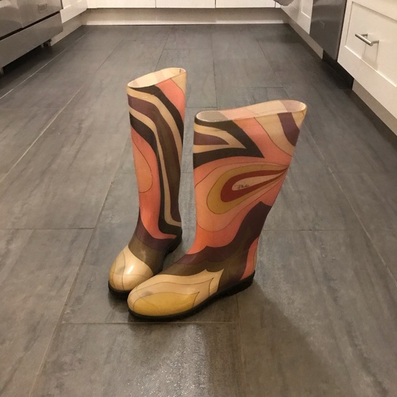 Emilio Pucci Shoes - Pucci Women’s Rain Boots